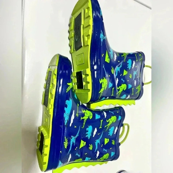 Dinesours kids rain boots size 13 new - Picture 2 of 6